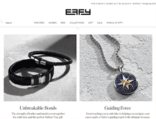 Tablet Screenshot of effyjewelry.com